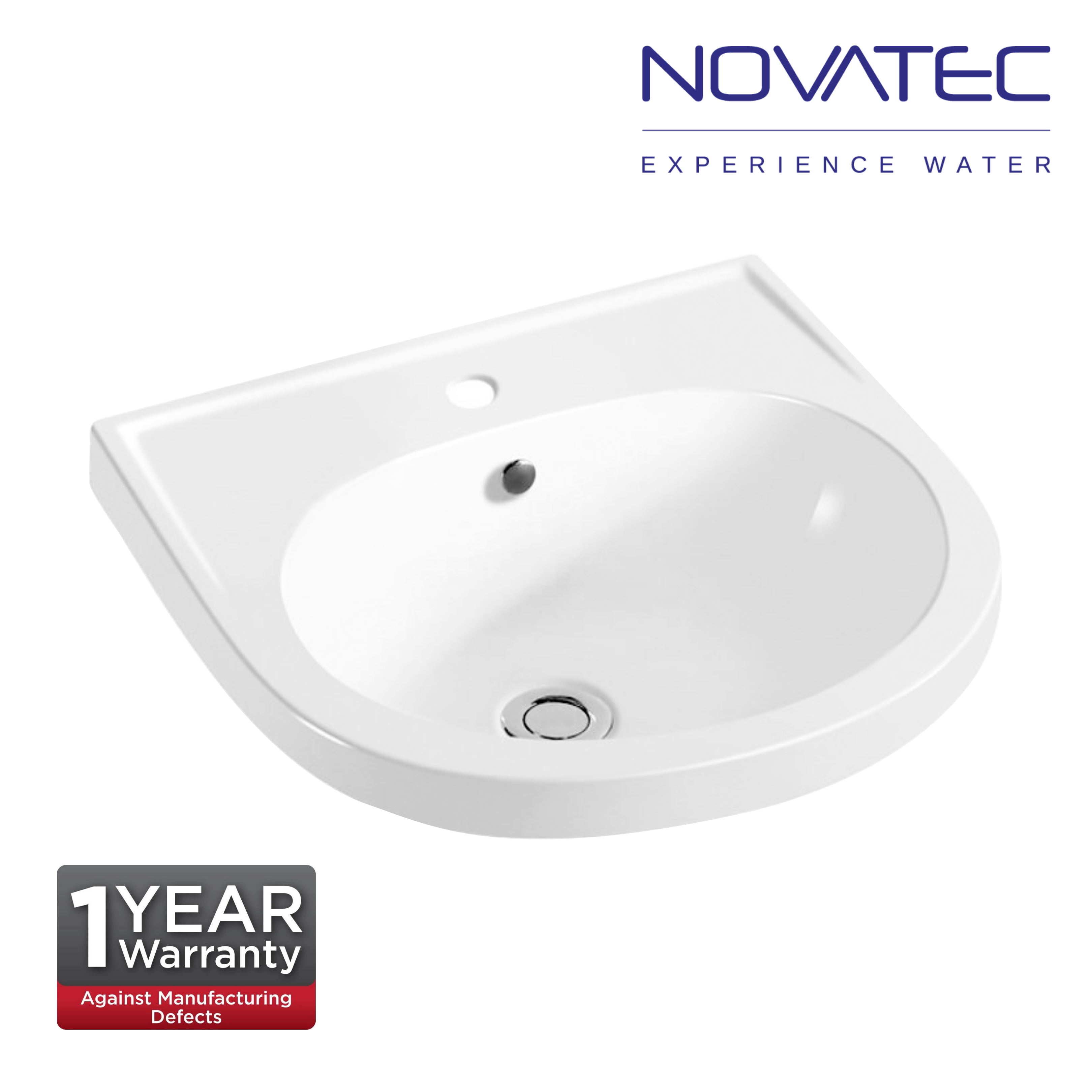 Novatec SW Larissa 410 Wall Hung Basin (WB6005)